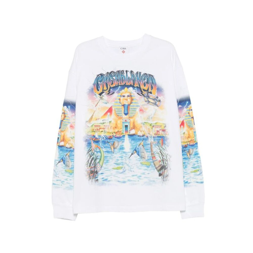 Casablanca White T-Shirts & Vests - T-Shirts Men